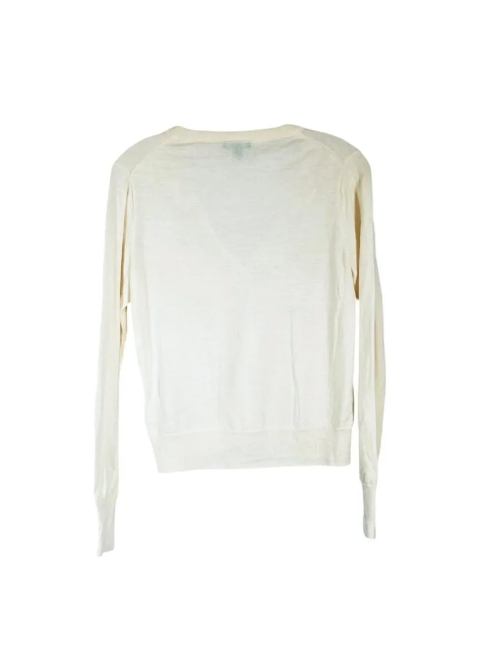 J.Crew Merino Wool Cardigan M Hollywood Production Modified V-Neck Sequin Prop
